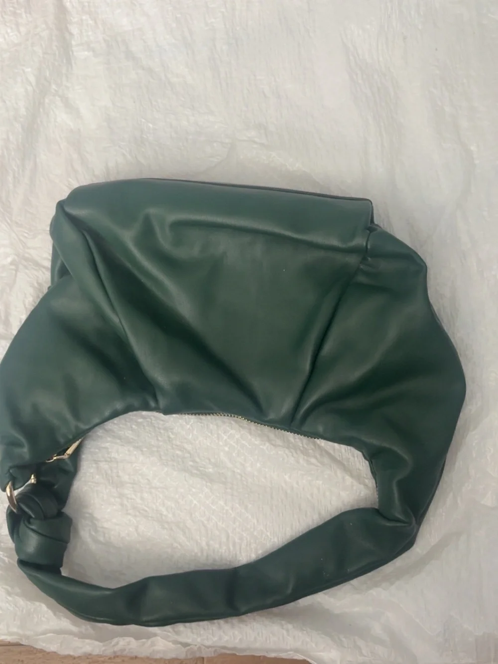 Nine West Forest Green Soft Hobo Shoulder Bag